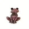 strass grenouille crapaud broche mode petit animal broche rétro style européen et américain corsage bijoux broches