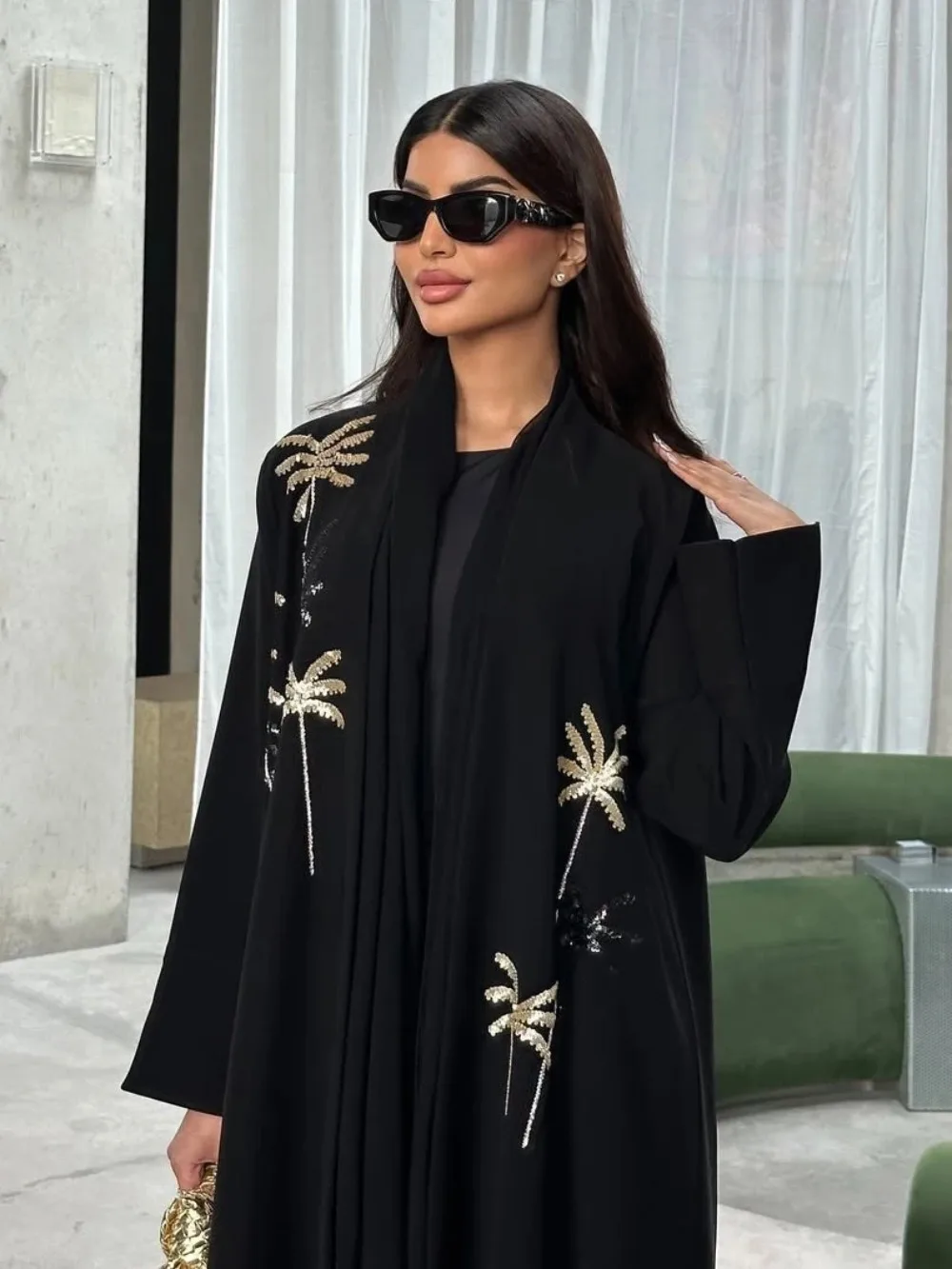 eid abaya femmes robe musulmane broderie fête jalabiya ramadan long cardigan abayas robes largos robe arabe maroc caftan