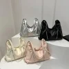 sac à aisselles chic coréen avec nœuds, fourre tout élégant et polyvalent avec nœud, sacs à main décontractés et doux pour femmes