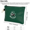 pochette de golf décontractée mode pochette brodée pu étanche grande capacité enveloppe pochette accessoires de golf motif diable