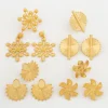 ensemble de bijoux en plaqué or 18 pour femmes, boucles d'oreilles et matiques, design de dubaï, patients africains, bijoux de mariage, cadeau de fête, mode, nouveau