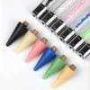 tête de stylo d'avertissement en biscuits pour nail art, pointe de remplacement, crayon, gemme, outil punicef