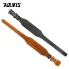 aolikes peau de vache gymnastique fitness boucle haltérophilie ceinture taille ceintures pour squats haltère entraînement musculation lombaire orthèse protéger