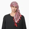 foulard hijab arabe unisexe pour homme, Écharpe islamique imprimée, turban arabe, couverture de sauna pour prière musulmane