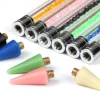 tête de stylo d'avertissement en biscuits pour nail art, pointe de remplacement, crayon, gemme, outil punicef