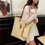 Sac à main bohème en macramé avec perles à motif et sangle transversale convertible pour les voyages du jour du festival de musique