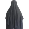 hijab instantané léger khimar pour femmes foulard musulman écharpe islamique facile à porter hijabs de prière revêtement de tête respirant