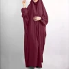 abayas à capuche pour femmes vert noir robes musulmanes mode modeste ramadan kimono vêtements arabes hijab robe caftan indien