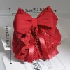 filet à cheveux professionnel avec bords à volants pour femmes, style coréen doux, pince de printemps, couvre chef, nœud papillon, snood, cadeau