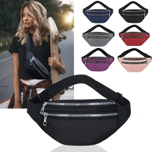Sac de taille femmes hommes poche étanche mode sac à main de poitrine décontracté unisexe sport voyage sac à main Plaid taille Pack sacs de ventre étui