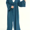 eid femmes musulmanes abaya modeste maxi robes à lacets abayas ramadan dubaï robes jalabiya caftan marocain saoudien cardigan robe