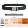 kolber nouvelle ceinture Élastique argentée pour hommes boucle en métal À dégagement rapide 3.4cm ceinture décontractée ceinture extensible tissée serrée ceinture tactique mâle