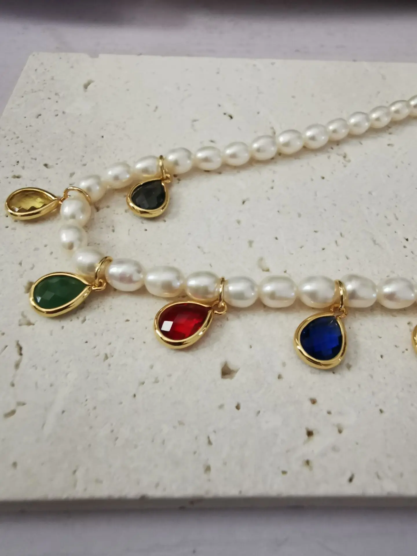 Collier de perles naturelles pour femmes, coloré, contre-indiqué, bijoux de fête, créateur, T Show, robe de piste, Japon, coréen