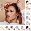 Bonnet Hijab en Satin Modal Double couche, sous-capuchon islamique avec cravate, Hijabs instantanés pour femmes, foulards turcs, Turban musulman, Bandana