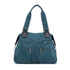 Sac fourre-tout sac à main sac à bandoulière pour femmes en Nylon imperméable grande capacité Shopping sac à bandoulière dames sacs de messager sacs à main