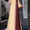zanzea robe longue Élégante à manches sulfpour femme musulmane abaya hijab, plissée, Éducative, eid mubarek