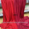 tissu en jersey tricoté extensible, bon tissu drapé pour décoration de mariage, arrière plans de fête, rideaux, arrière plan de photographie large 170cm