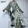 winyi été caftan koweït femmes imprimer plage couvertures robe abaya dubaï luxe abaya femme musulmane dubaï mode robe de soirée