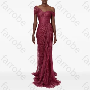 Robe de soirée sirène élégante, épaules dénudées, robe d&rsquo;occasion formelle, exquise, de haute qualité, robes de bal pour femmes, personnalisées