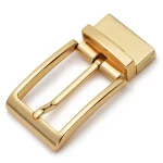 Boucles de ceinture à la mode, couleur or, boucles en alliage de zinc solide 360 °   Accessoires de ceinture de bricolage de conception rotative