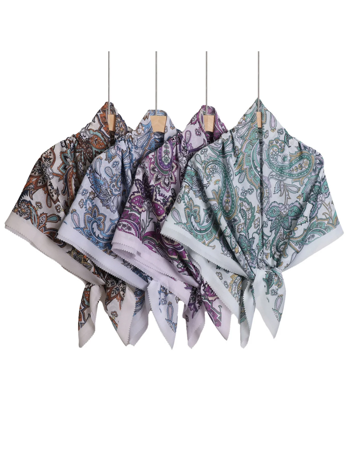 Écharpe en coton de qualité supérieure pour femme, hijab imprimé carré, turban musulman, design floral, doux, Tyys Bawal, tudung malaisien Écharpe en coton de qualité supérieure pour femme, hijab imprimé carré, turban musulman, design floral, doux, Tyys Bawal, tudung malaisien