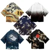 Kimono japonais Costumes traditionnels garçons fille mode Kimono Cardigan veste vêtements de plage cape haori mode japonaise