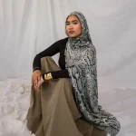 Foulard Hijab imprimé Animal à la mode, Bandana Modal, Long Turban islamique de plage pour toute la marche