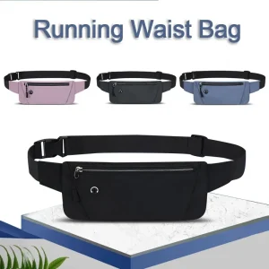 Sac de taille de course, pochette de ceinture de sport, sac pour téléphone portable, sac de taille léger pour hommes et femmes, sac de sport de gymnastique, sangle réglable