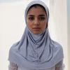 doux solide modal jersey hijab instantané hijab écharpe pour femme musulmane hijabs dames enveloppes décontractées foulard islamique turban 68*68 cm