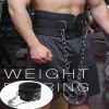 Ceinture de musculation avec chaîne en métal parfaite pour l&rsquo;haltérophilie et l&rsquo;entraînement