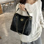 Sacs fourre-tout élégants en cuir véritable pour femmes, sac à bandoulière classique de célèbre styliste, sac à main de luxe populaire