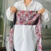 japonais haori kimono yukata obi ceinture robe décor brocart jacquard tissu ceinture chemise robe décor poitrine enveloppé cummerbunds