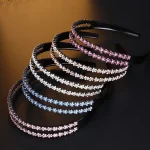 Bandeau de cheveux en biscuits pour femmes et filles, cerceau de cheveux fleur multi-documents élégant, lavage de maquillage, bijoux de visage, outil de coiffure de sauna