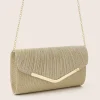 pochette pliée luxueuse, sac de soirée à la mode pour dîner de mariage, sac à main de célébration d'anniversaire, accessoire de fête élégant