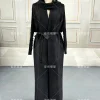 abaya ramadan 2025 pour les femmes de luxe décontracté élégant à manches longues manteau robes mode femme soirée cardigan eid abaya gate