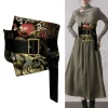 kimono japonais traditionnel yukata obi, ceinture grue à imprimé floral haori, brocart jacquard, accessoires de décoration de chemise