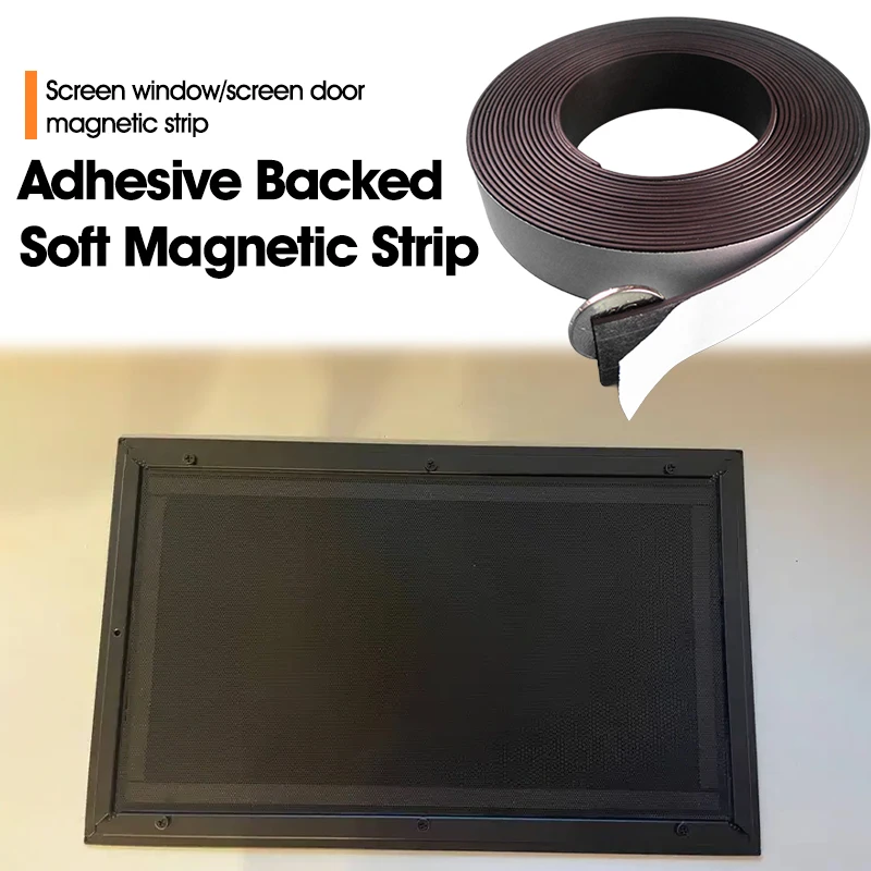 bandes magnétiques robustes, ruban magnétique flexible adhésif fort pour réfrigérateur, tableau blanc, projets d'artisanat de bricolage, stockage d'affiches photos