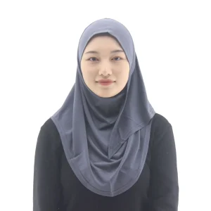 Écharpe de tête solide pour femmes musulmanes, châle rond, écharpe de sauna instantanée, Hijab islamique prêt à porter, Niab et Intérieur ab, Côtelé, Amira Hijab, 1 Pc Écharpe de tête solide pour femmes musulmanes, châle rond, écharpe de sauna instantanée, Hijab islamique prêt à porter, Niab et Intérieur ab, Côtelé, Amira Hijab, 1 Pc