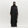 robe de prière une pièce pour femmes, abayas musulmanes, hijab à capuche, manches smocks, jilbabs, caftans islamiques, dubaï, saoudien, modestie turque