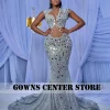 rotterdam robes de soirée sirène argentées, robes africaines, pièces miroir, perles, aso ebi, luxe, Éducatif, personnalisé, kly, 2024