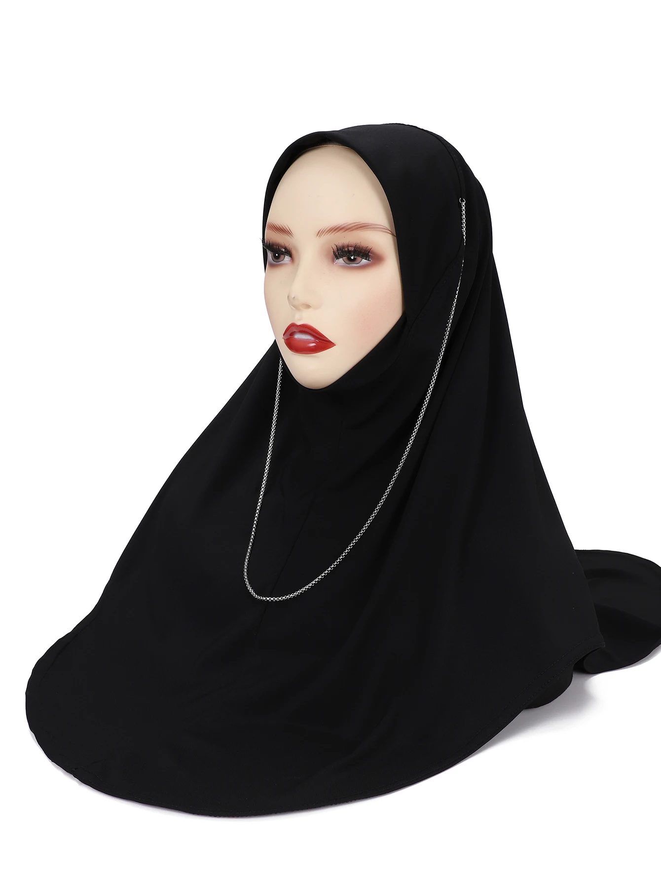 nouvelle chaîne instantanée prête à porter hijab maillot de sport extensible hijab femmes musulmanes foulards malaisie chapeaux casquettes