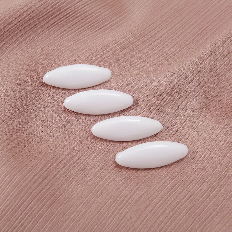 Épingles de sûreté pour femmes, 4 pièces, accessoires pour écharpe, épingles ovales de couleur unie pour Hijabs musulmans, épingles colorées du Ramadan pour châle