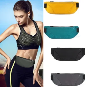 1PC Fanny Packs femmes hommes sac de course taille Pack hanche Bum ceinture sport léger imperméable respirant pochette de téléphone