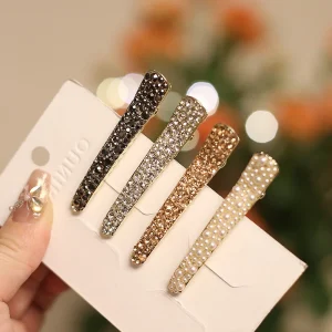 2025 mignon strass épingles à cheveux femmes filles frange pinces à cheveux épingles Barrettes accessoires pince à cheveux coiffure chapeaux ornement cadeaux