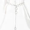ceinture de hanche taille haute pour femme, or, argent, métal étroit, franges épaisses, cristal, diamant, corset, mode