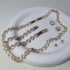 ensemble de bijoux de haute qualité pour femmes, collection charmante, collier, boucles d'oreilles, bracelet, meilleur cadeau de mariage, nouvelle collection 2025