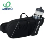 WATERFLY Fanny Pack Sac de taille : Porte-bouteille d&rsquo;eau de randonnée avec sangle Sac de taille pour femmes et hommes Sacs d&rsquo;hydratation pour la course à pied