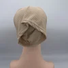 bonnet hijab intérieur pour femmes musulmanes, sous écharpe texturée, bonnet élastique, enveloppes de tête pour dames, document solide, chapeau turban