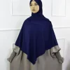 ensemble hijab de prière antidérapant de qualité supérieure – jersey khimar & abaya avec bande de poignée en silicone – vêtements islamiques modestes et respirants pour femmes