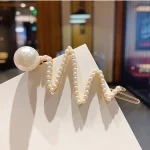 Épingles à cheveux en perles pour filles, épingles à cheveux en lettres, pinces à cheveux pour femmes, outil de coiffure, cordon, accessoires pour cheveux, bijoux cadeaux, 216.239.